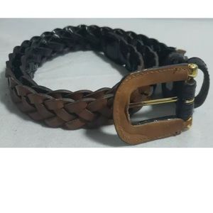 Holiday SALE!! VINTAGE Joan and David Reversible Leather Belt EUC